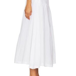 LPA White Midi Skirt Size S (NWT)